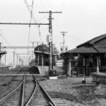南武線谷保駅　1962(昭和37)年頃（写真：くにたち郷土文化館蔵）